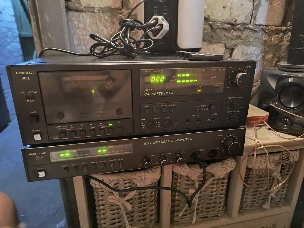 Magnetofon plus wzmacniacz