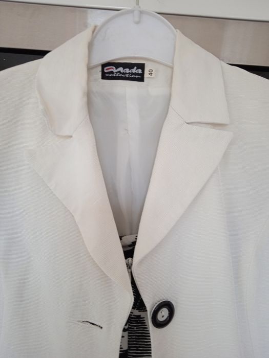 Garsonka, kostium, komplet żakiet i spódnica