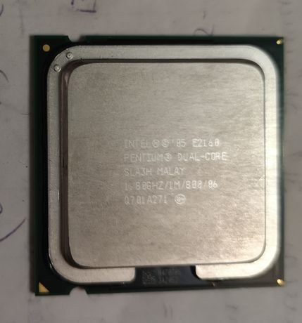 Процессор E2160, ядер 2, частота процессора 1,80 GHz/ 1 MB/800