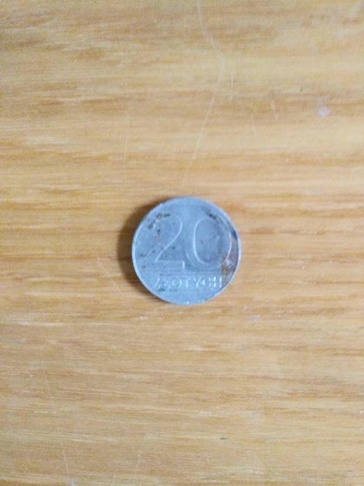 Moneta 20 zł z roku 1989