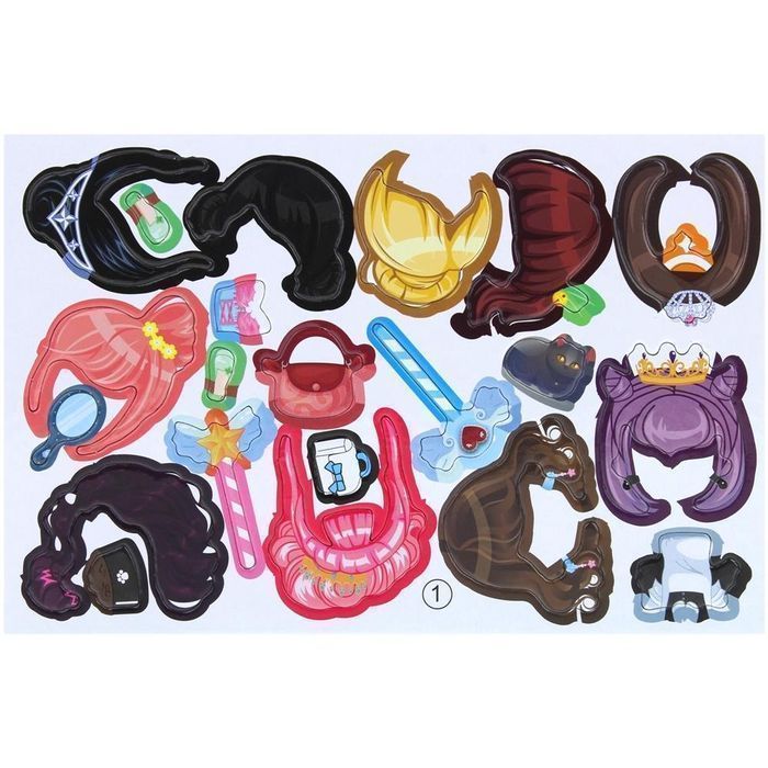 Puzzle Magnetyczne Układanka Ubieranie Lalki 58 el