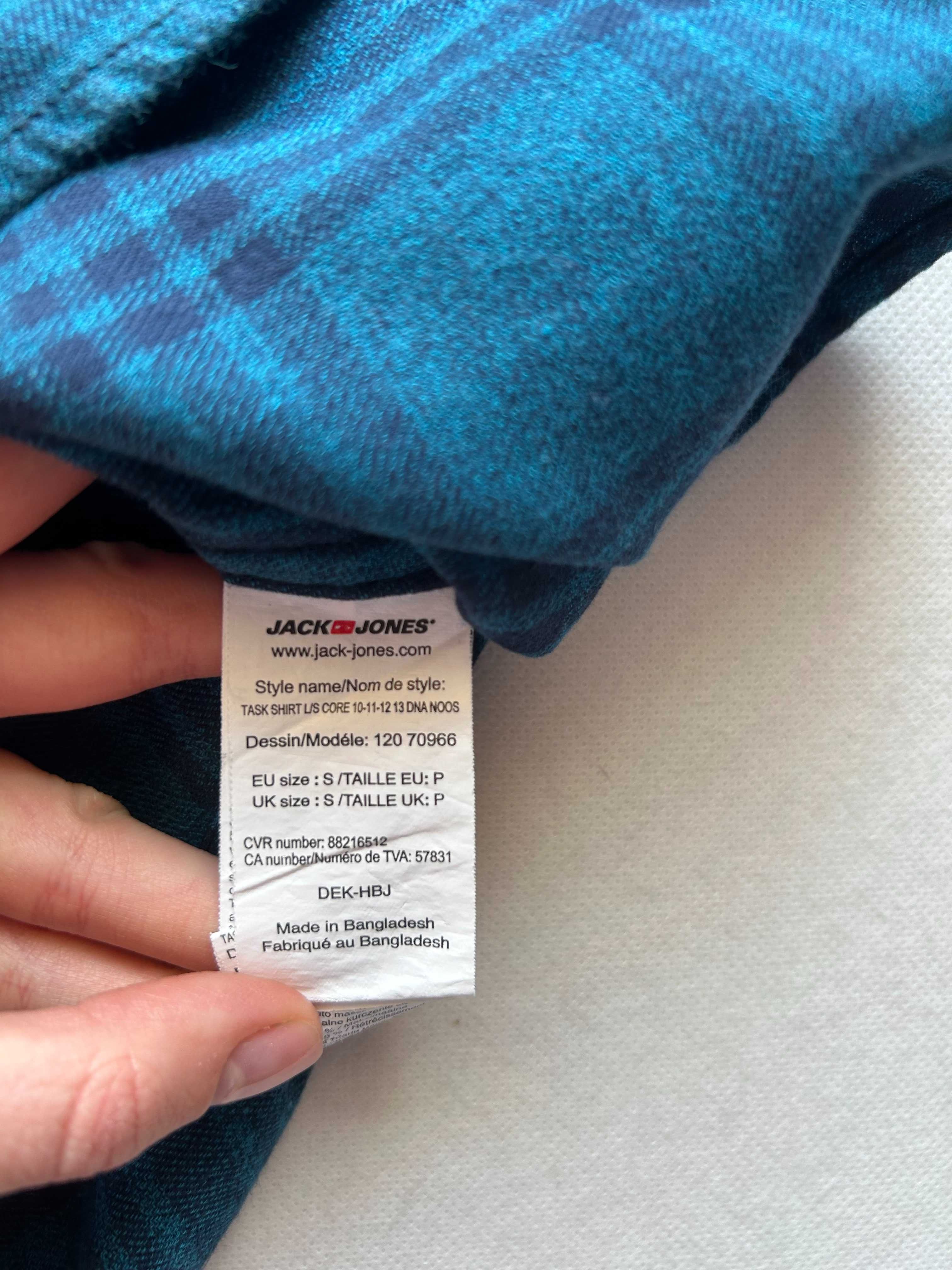 Jack & Jones _ Flanelowa koszula S _ 100% bawełna