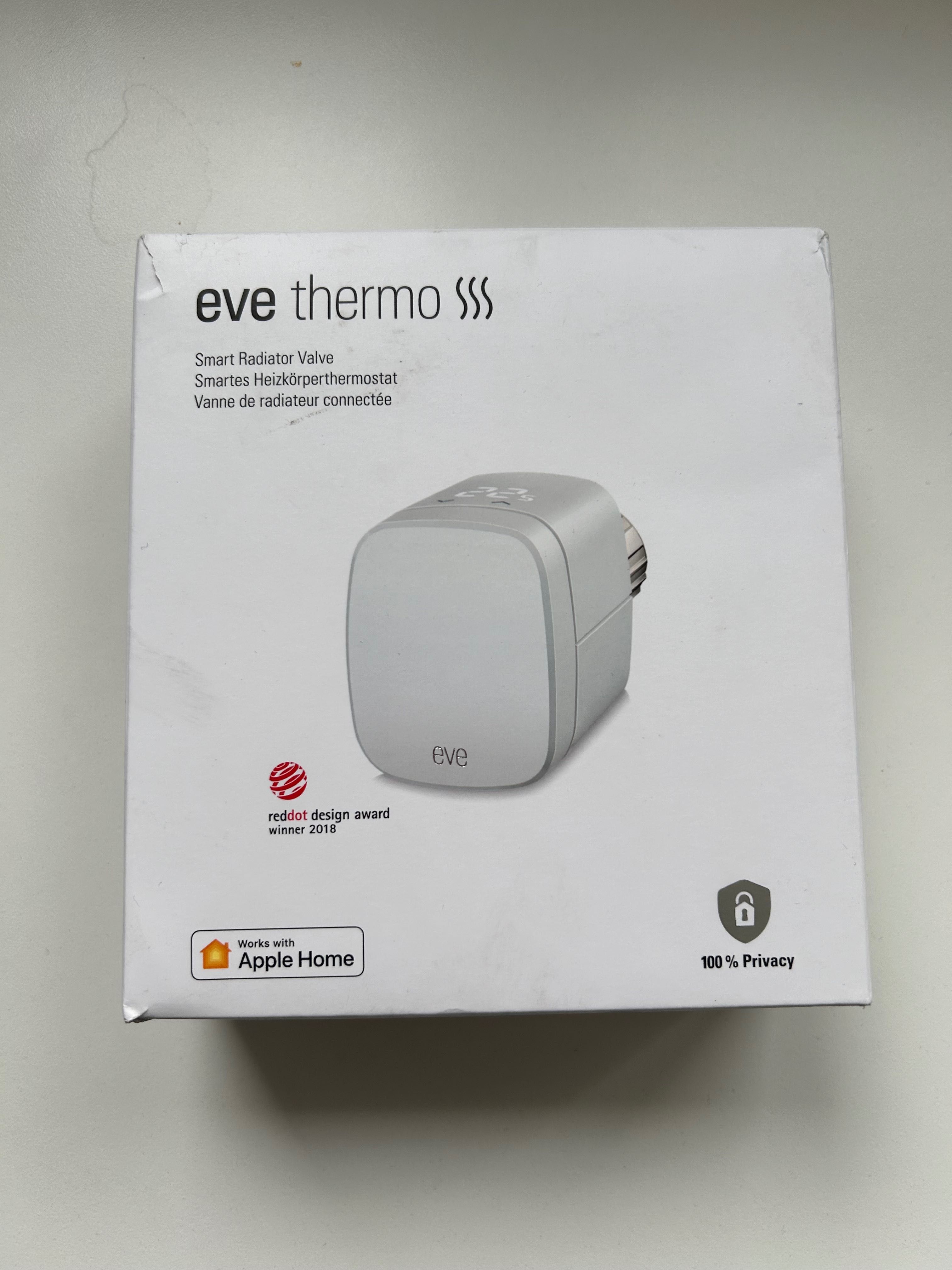 Eve Thermo  termostat, glowica, zawór Apple Home