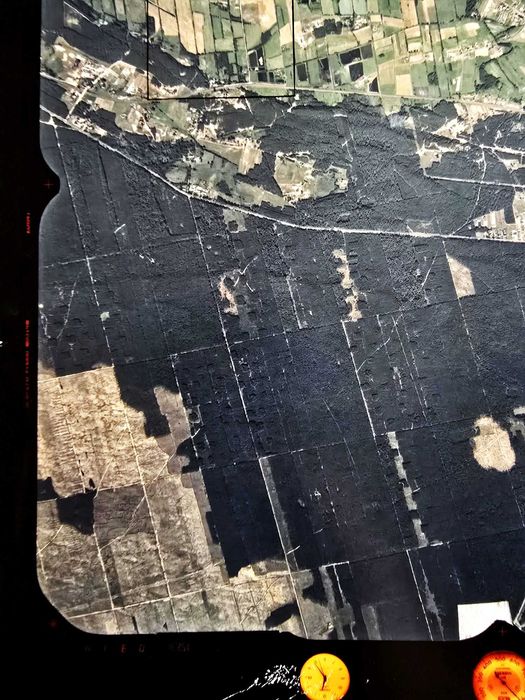 Toruń 1996 - trasa S10 - Wisła - Mała Nieszawka - zdjęcie lotnicze