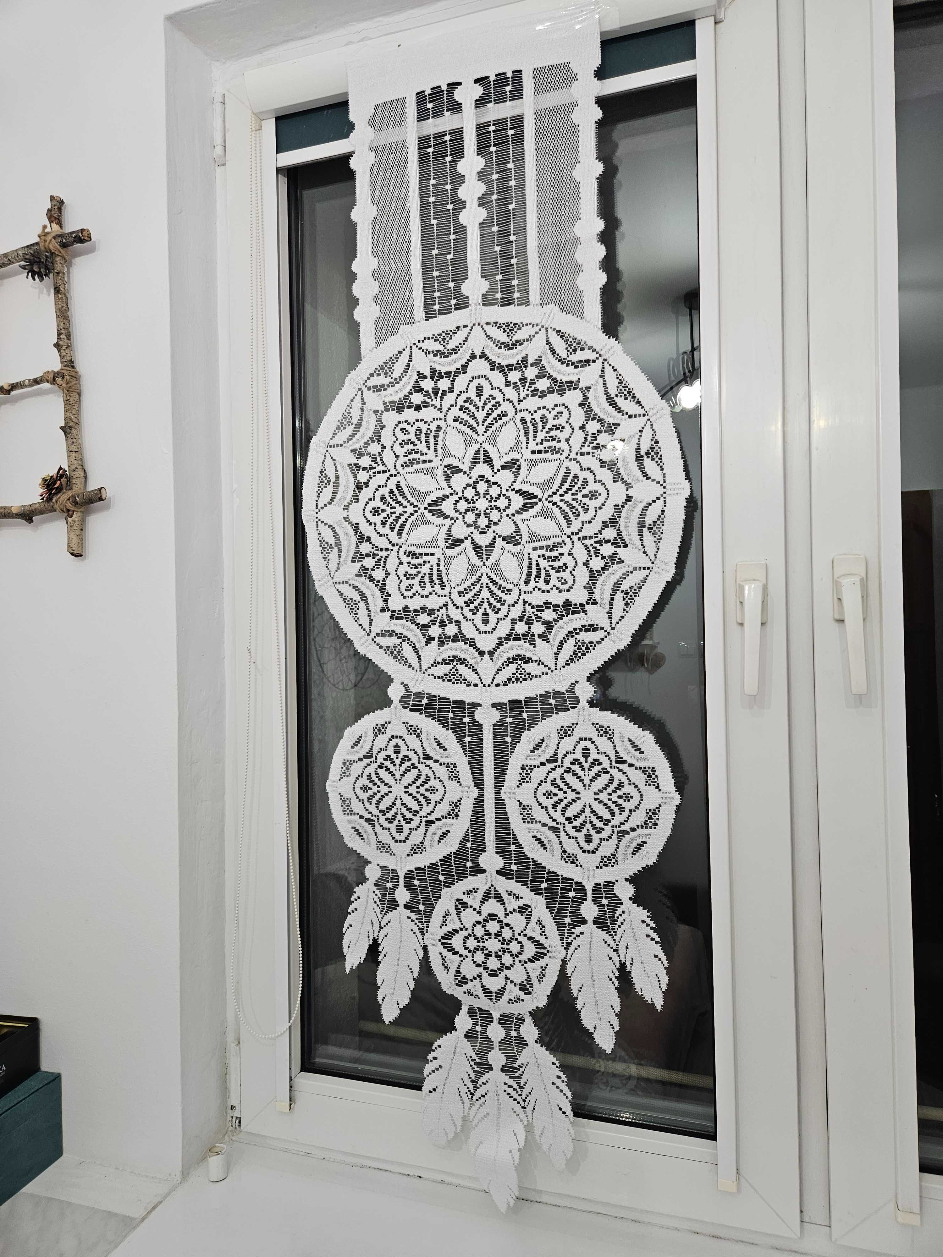 Dwa panele okienne 45 x 130 cm łapacz snów dekoracja okno 2 sztuki