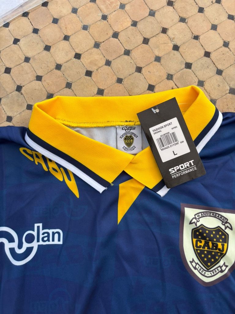 Camisola de futebol Retro Boca Júniores