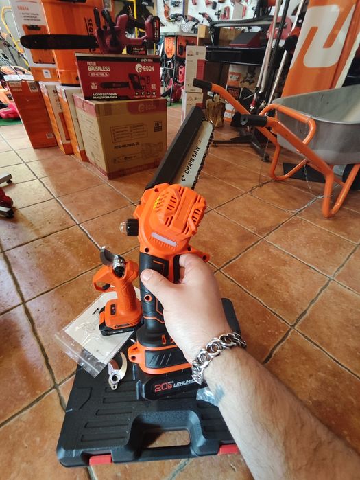 Набор секатор + пила Proton 2в1/2акб/тип Макита/пила 15см/секат 30м/Г3