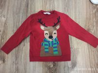 Sweter świąteczny z reniferem