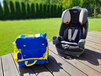 Fotelik samochodowy Graco 9-36kg + Trunki