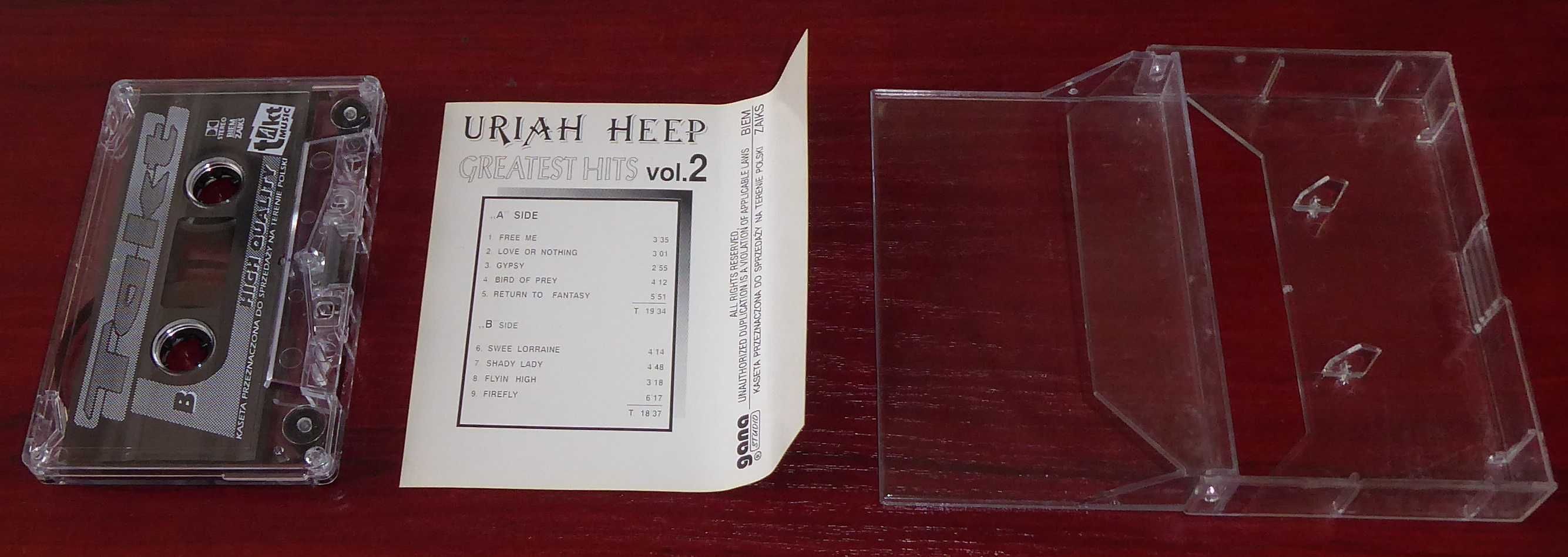 Uriah Heep – Greatest Hits Vol. 2  Cassette