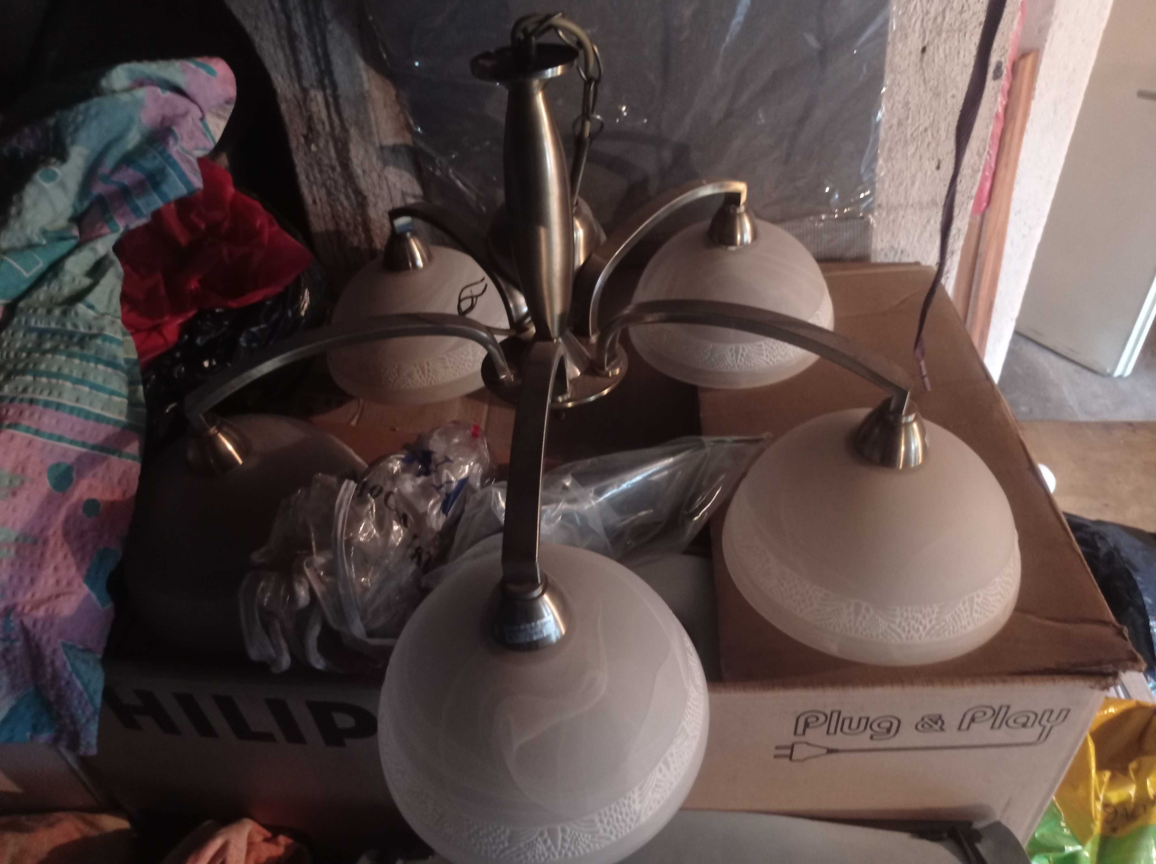 Lampa sufitowa 5 puntkowa