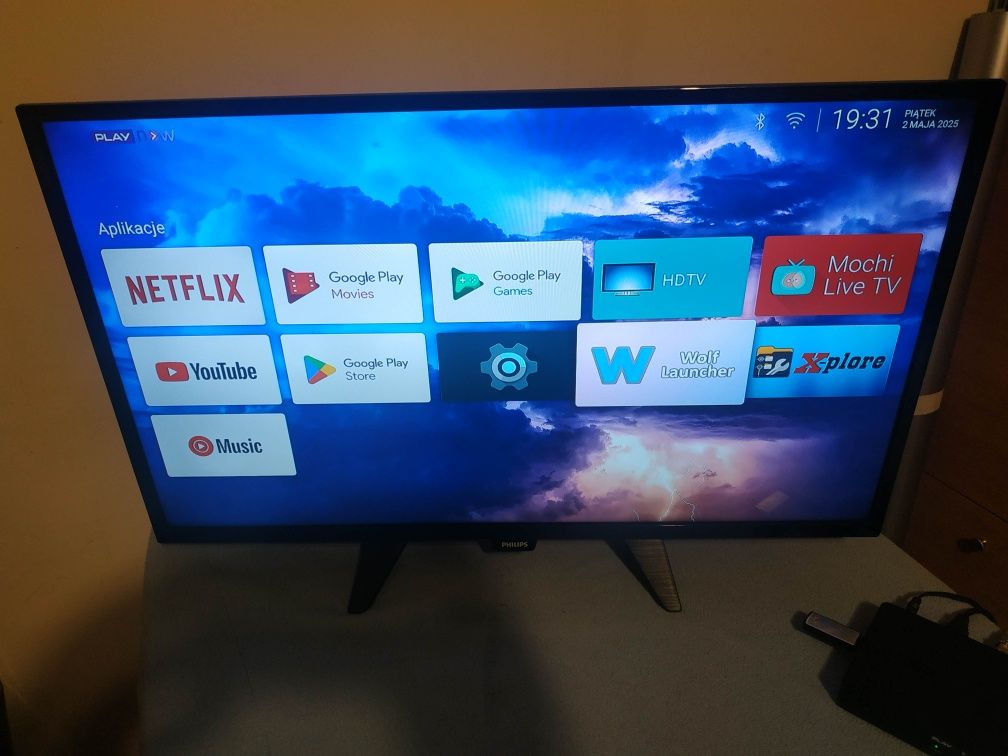 Smart Tv dekoder Play now Tv Box wifi Dvbt2 YouTube Netflix