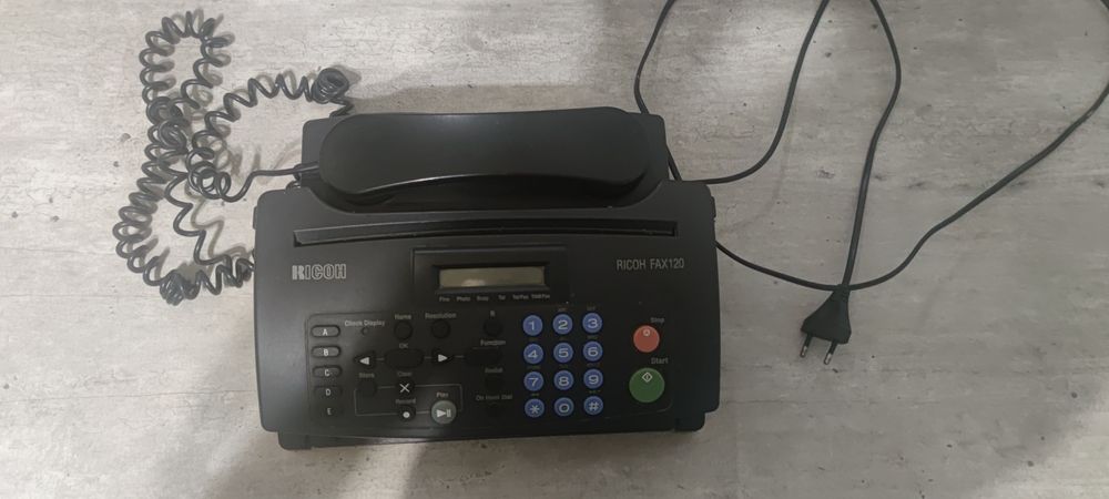 Urządzenie wielofunkcyjne Fax i automatyczna sekretarka Ricoh Fax 120