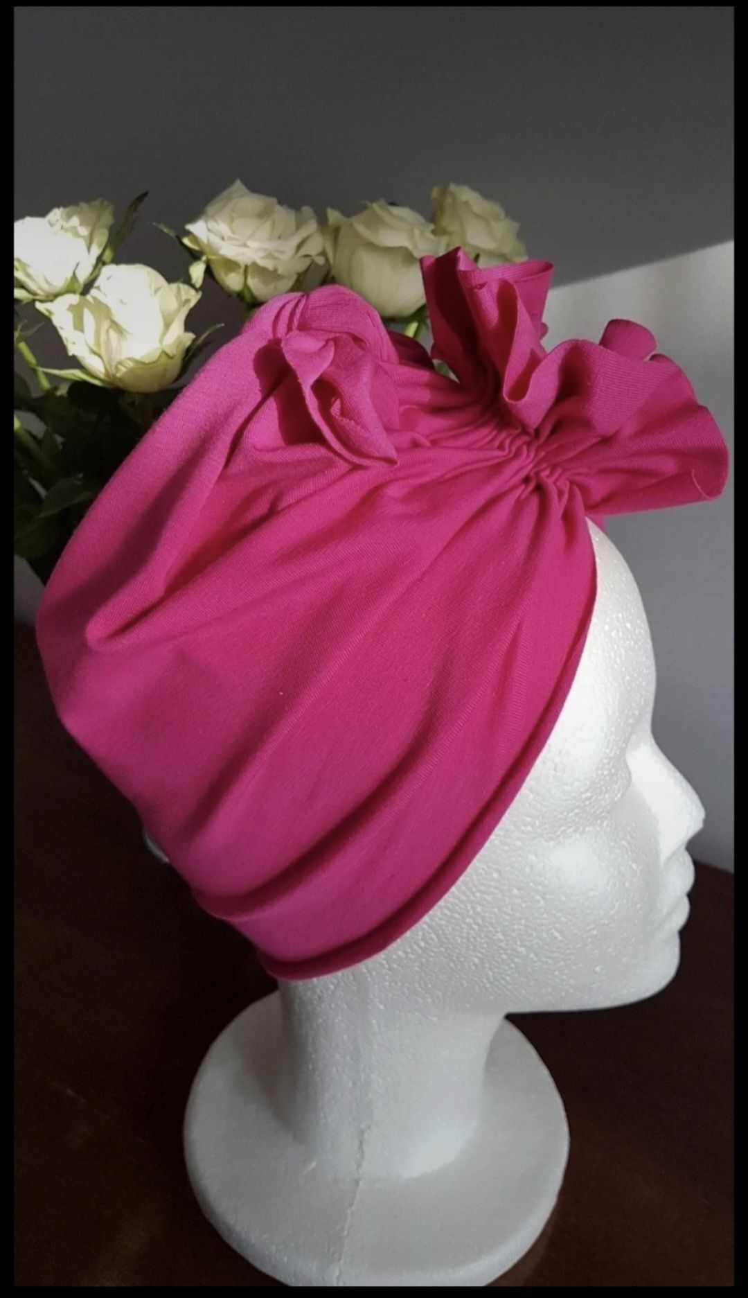 Turban bawełna nowy