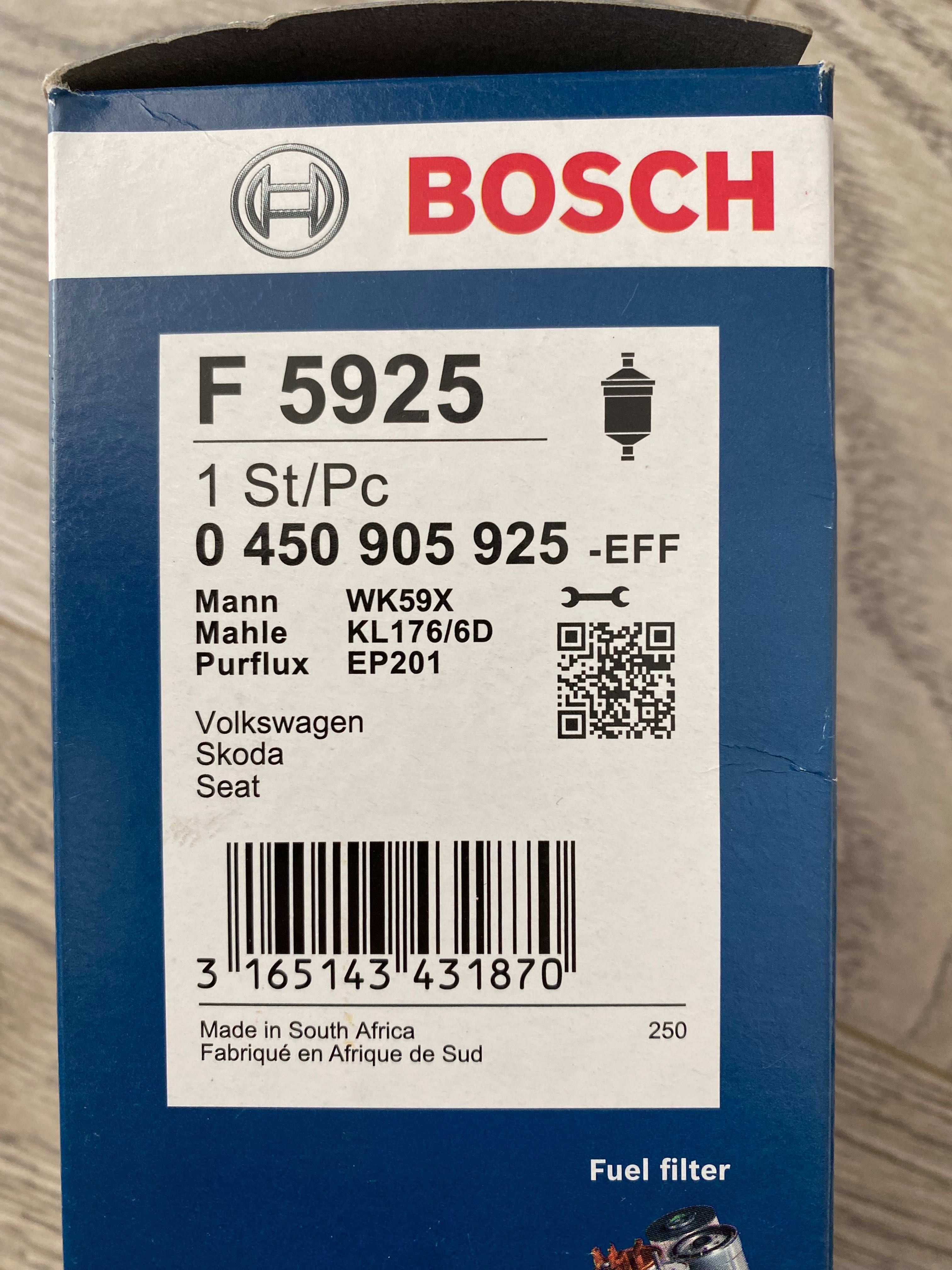 Bosch Filtr paliwa