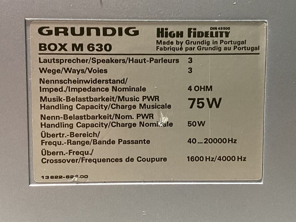 Акустика колонки Grundig Box M630