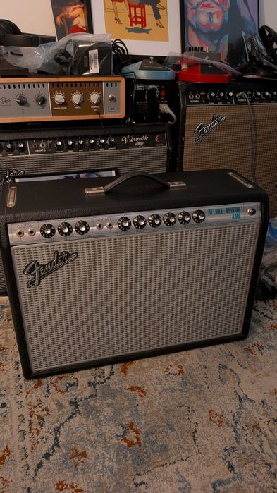 Fender Deluxe Reverb '68 RI + speaker UPGRADE
