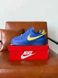 Чоловічі кросівки Nike Air Force 1 Lowx AMBUSH блакитний з жовтим 1067