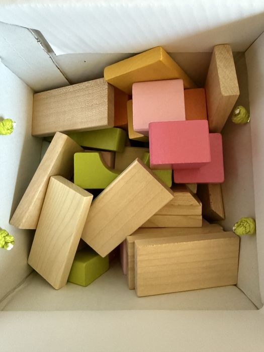 Деревяний Конструктор Cubika Місто для дівчат