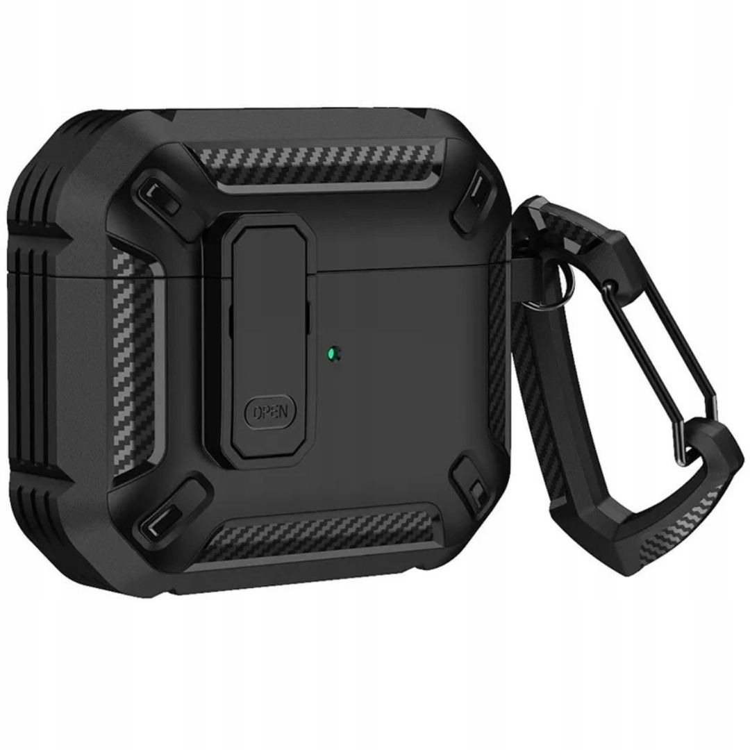 Etui Do Airpods Pro 2 Case Pokrowiec Obudowa Czarne