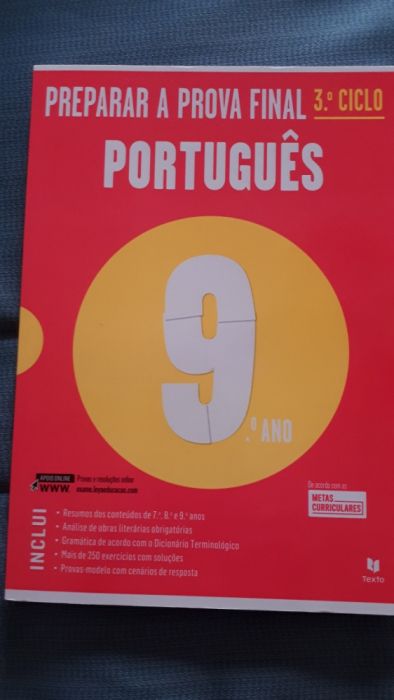 Preparar a Prova Final Português 9.° ano