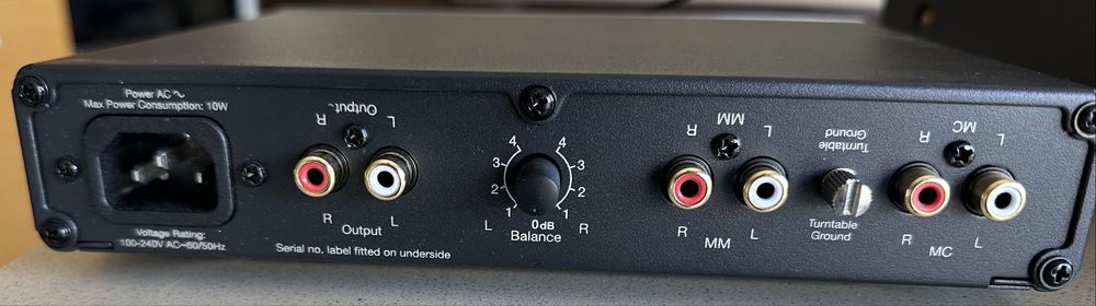 Como novo! Pré Amplificador Phono MM e MC + oscultadores