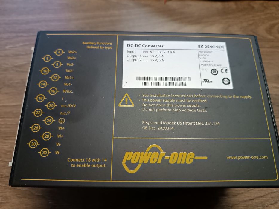 Przetwornica Power One DC/DC