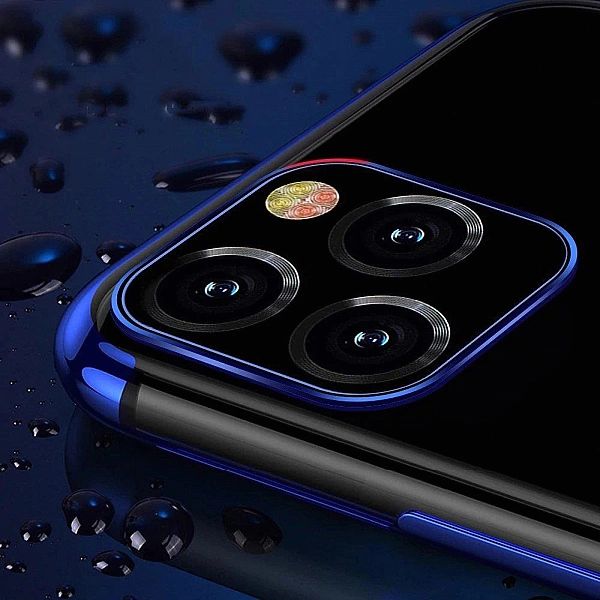 Clear Color case żelowy pokrowiec etui z metaliczną ramką Xiaomi Mi 11