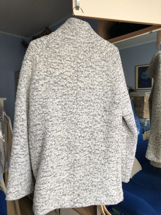 Пальто меланж демісезонне