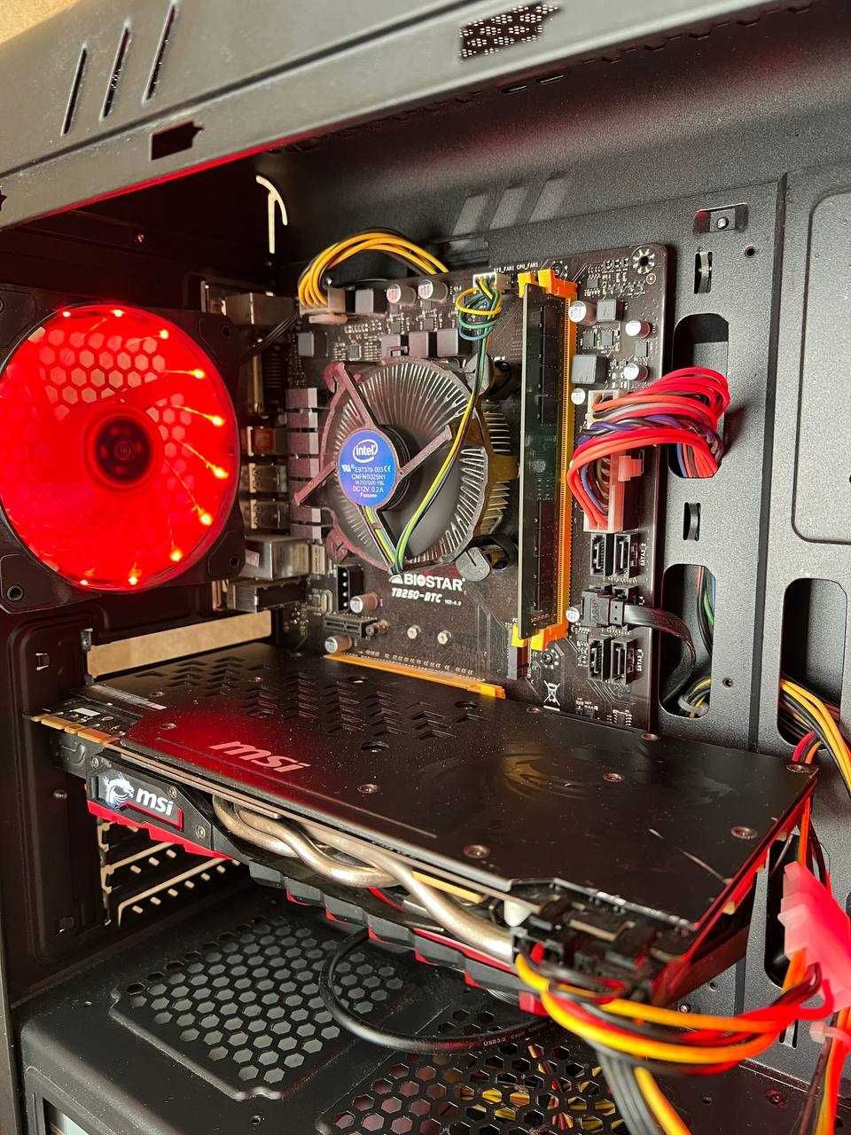 Ігровий ПК GTX 1070 TI 8GB Стаціонарний компютер 8 ядер Системний блок