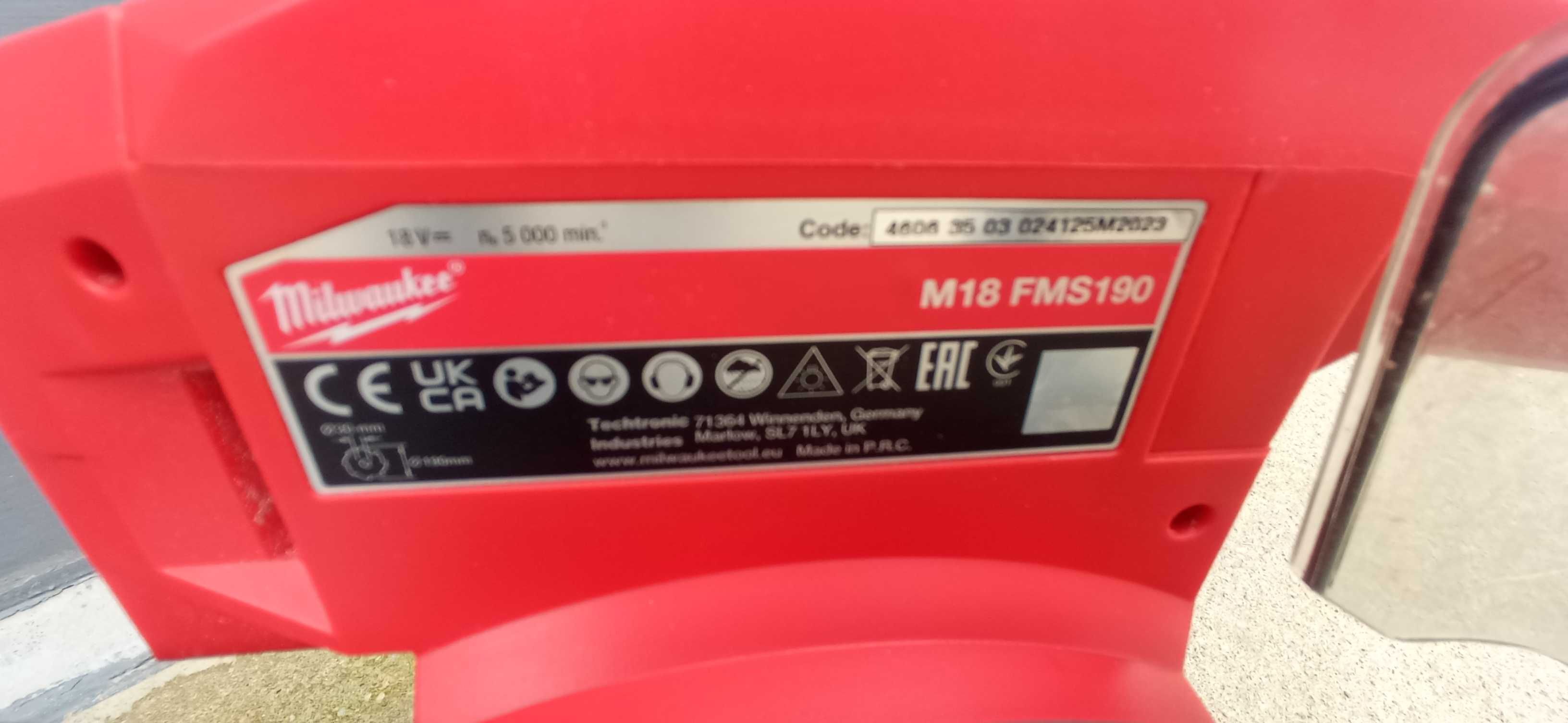 Milwaukee 18v 190mm Ukośnice z posuwem