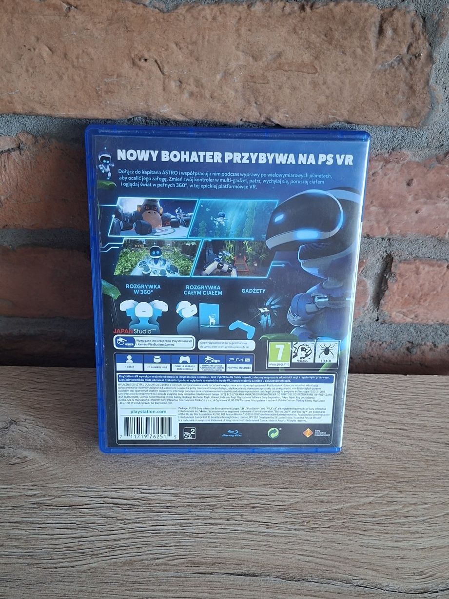 Astro Bot VR ps4 ps5 okazja Polska wersja jezykowa