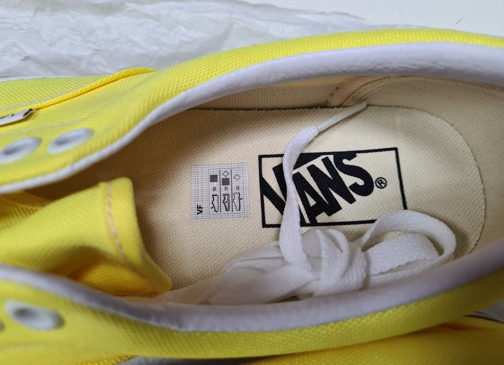Nowe Vans Era rozm 39  damskie męskie 38,5 żółte skate sk8 buty tenis