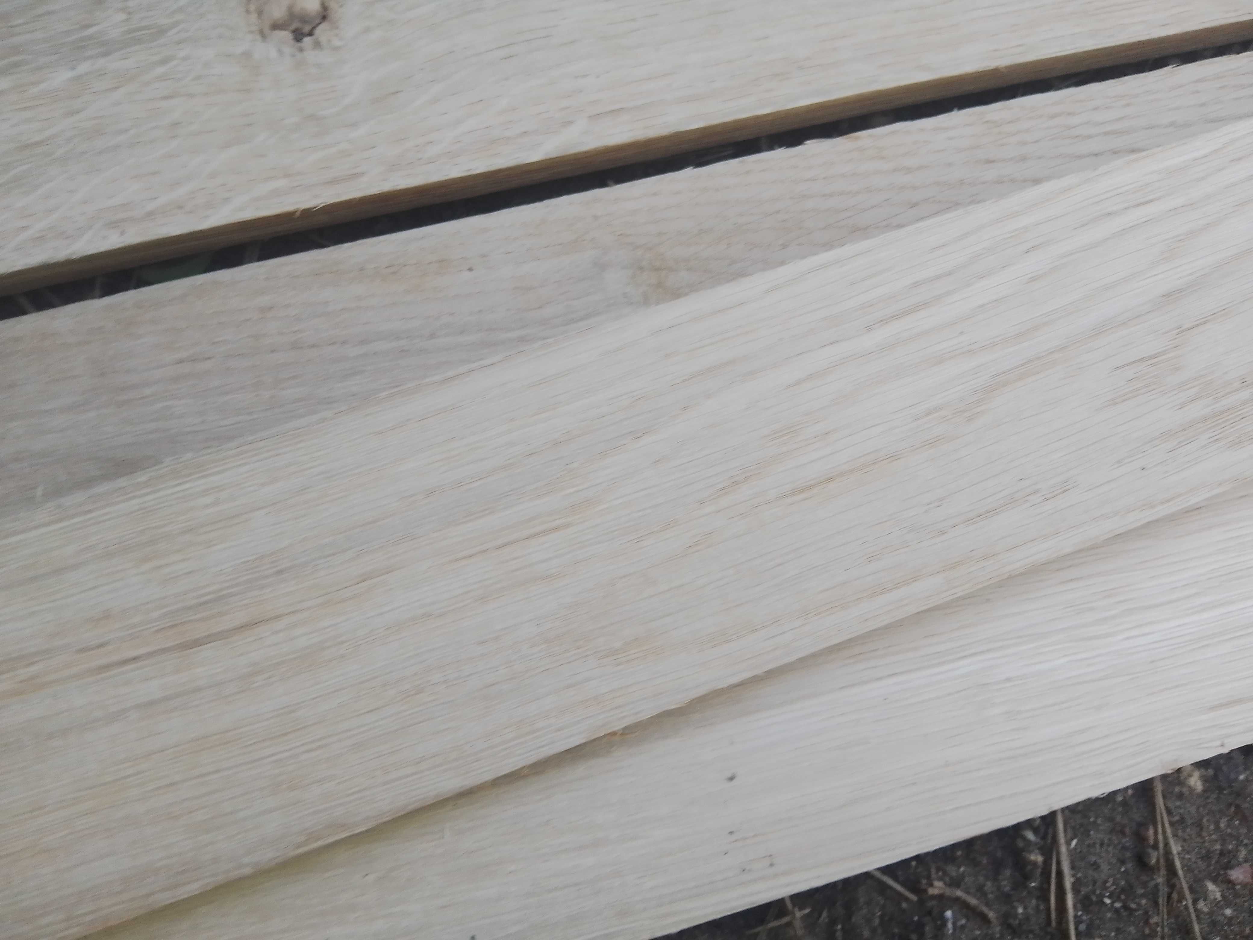 Dębowa deska heblowana 130 cm  Lamele, wysyłka