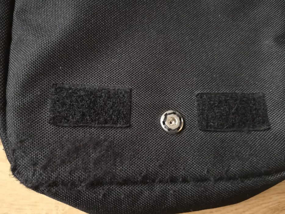 Torba mała czarna listonoszka torebka