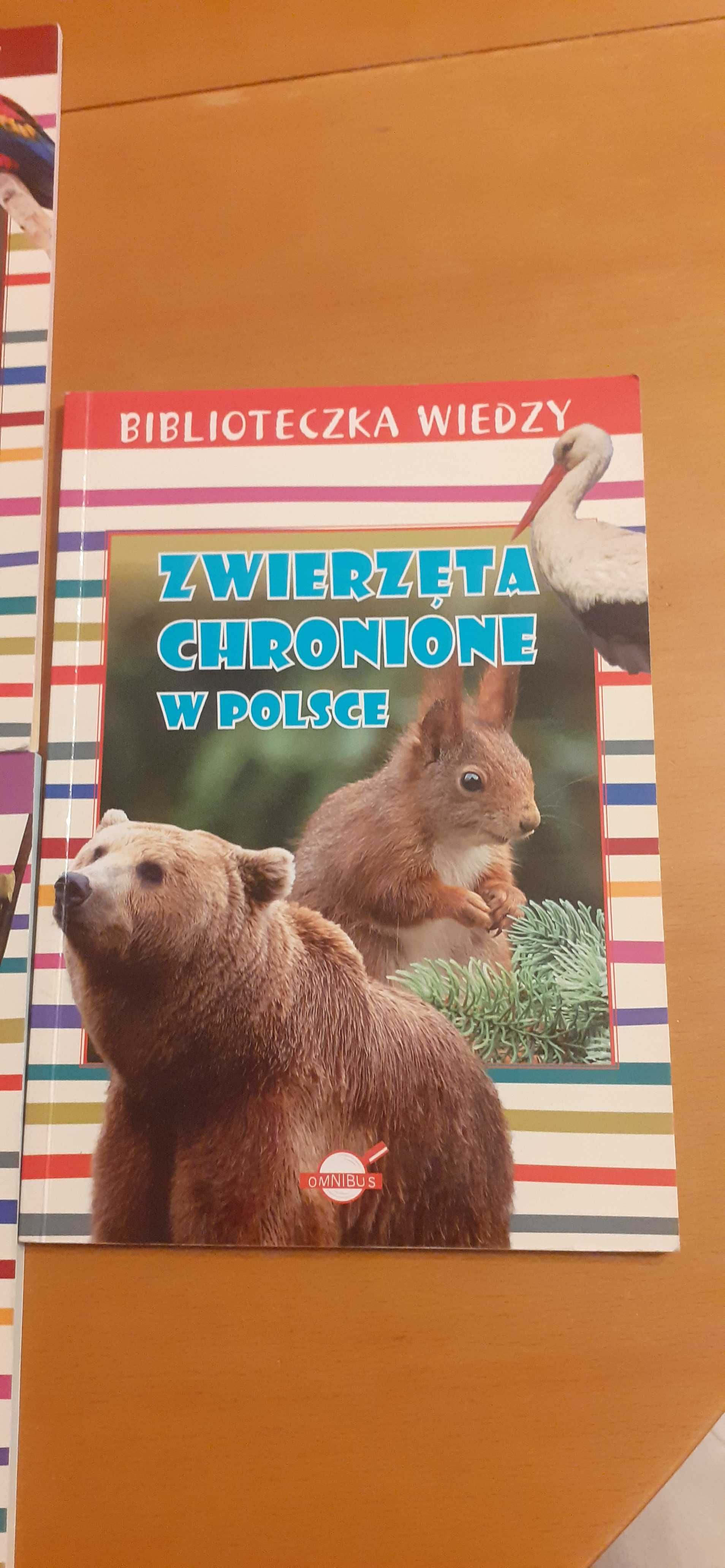 Biblioteczka wiedzy. 3 książki.