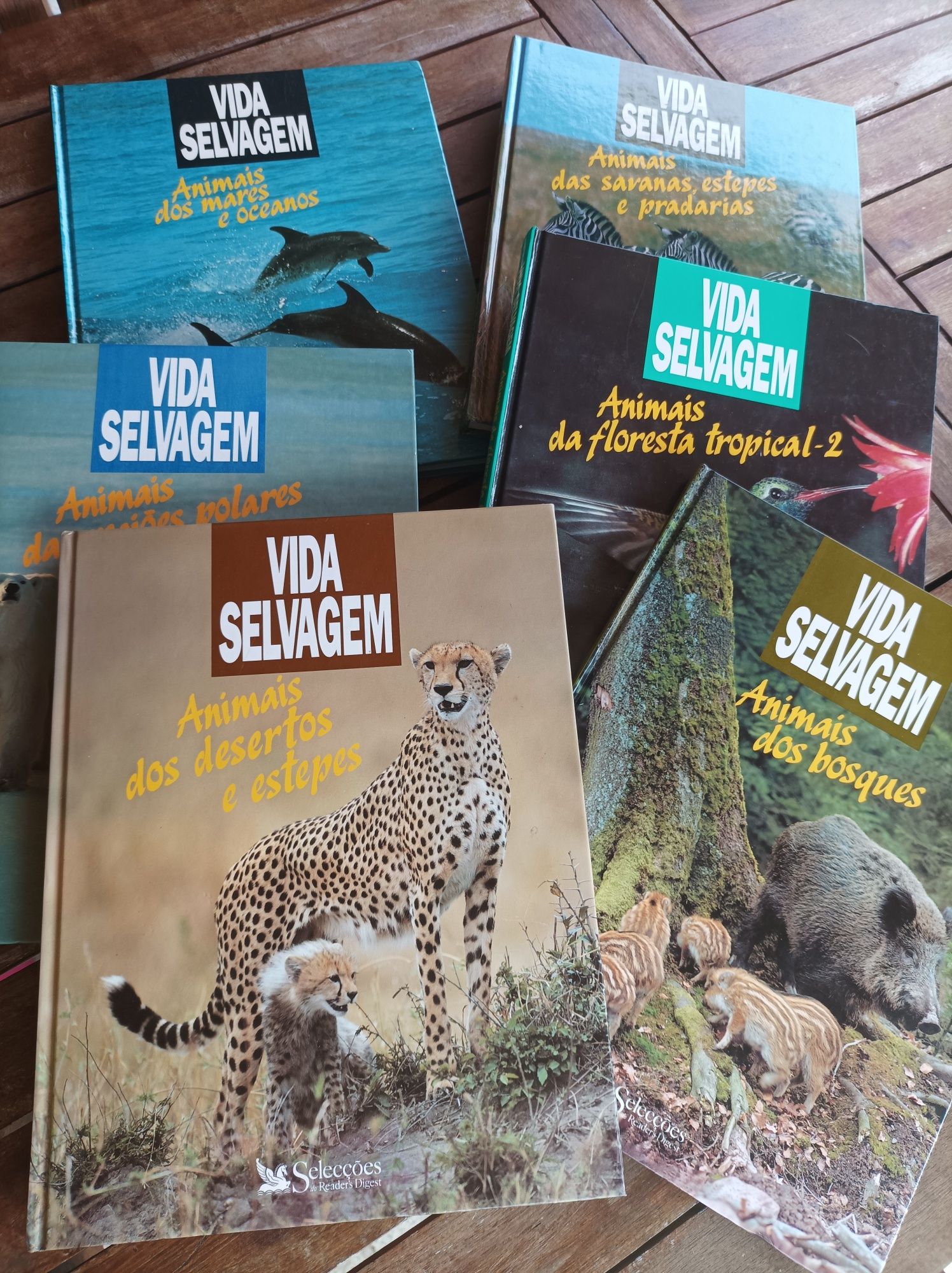 6 Livros - Coleção Vida Selvagem