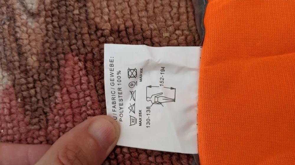 Світловідбиваюча дорожня накидка