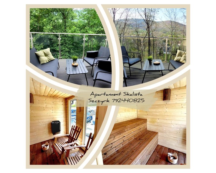 Apartament Szczyrk 6 osobowy, sauna, dwupoziomowy