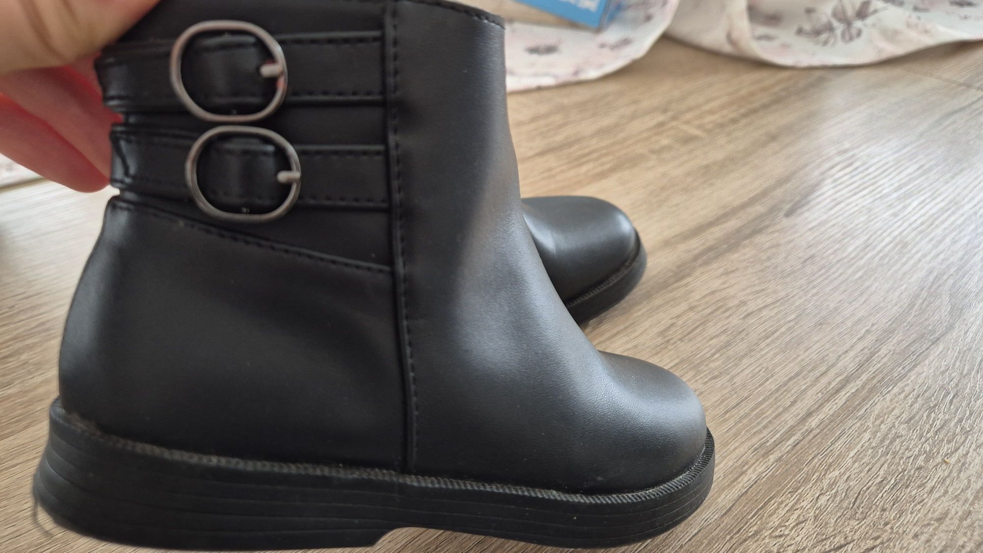Zara botki czarne 26