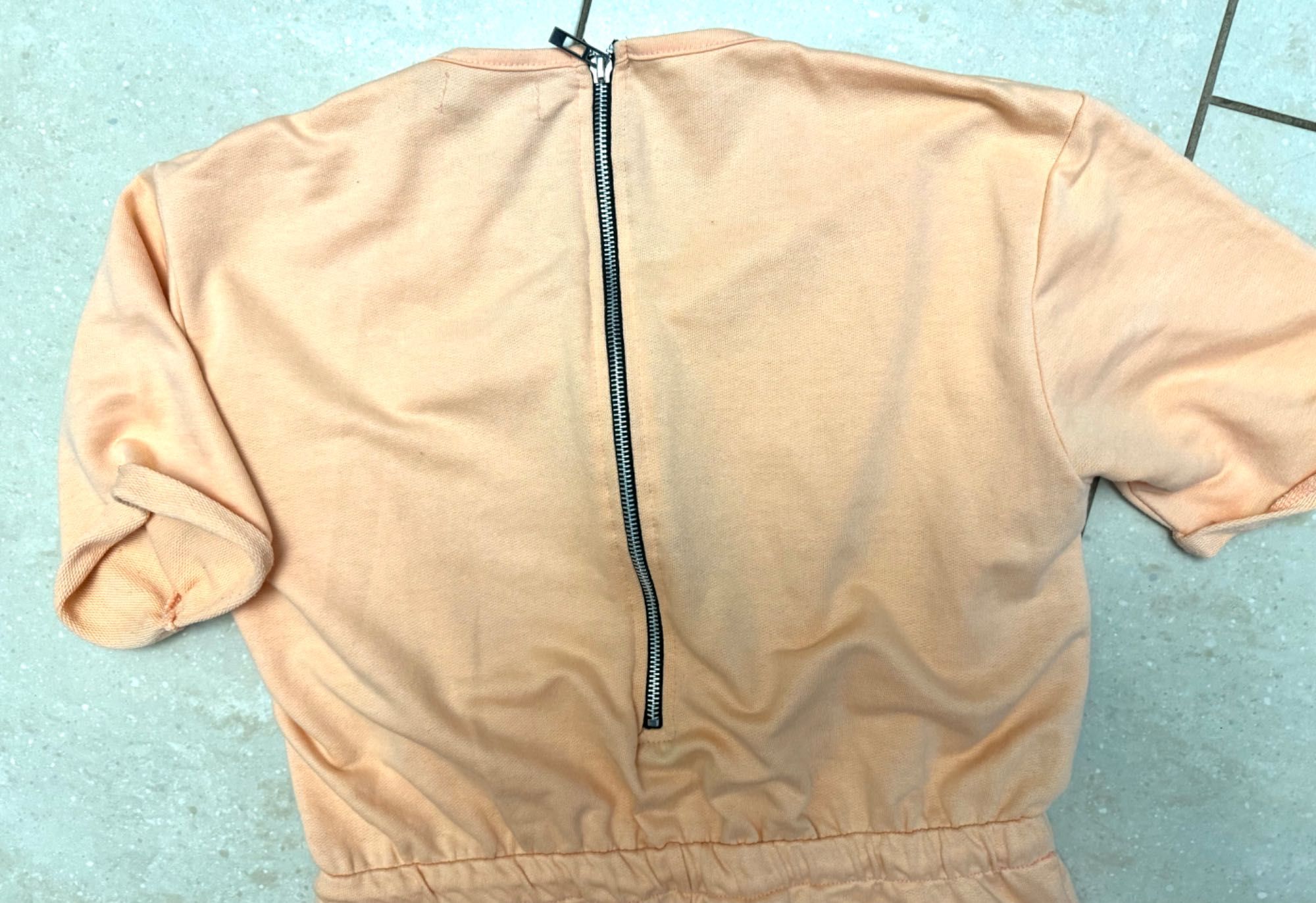 PrettyLittleThing morelowy kombinezon dresowy M extra stan dres damski