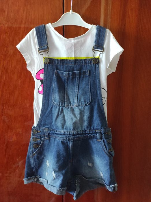 Джинсовий комбенизон, комбез