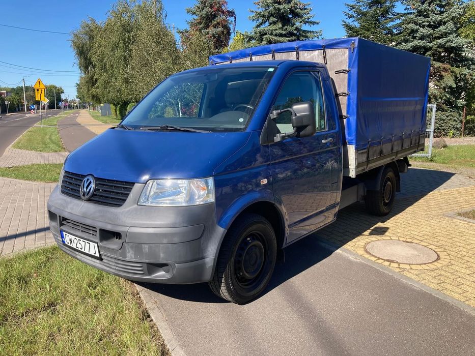 Volkswagen TRANSPORTER  Z wojska, 4MOTION, 2,5 TDI, 85 tys. km. potwierdzone, F-ra VAT