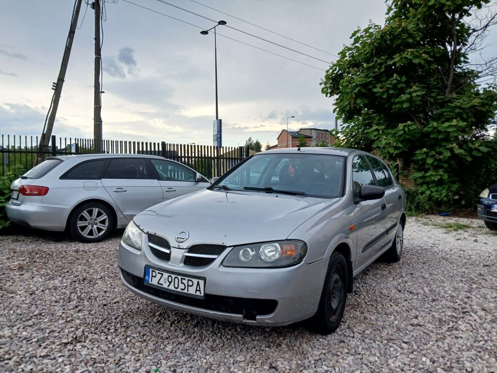 Nissan ALMERA 1.5 BENZ - SuperStan - RATY - Dostawa Pod Dom