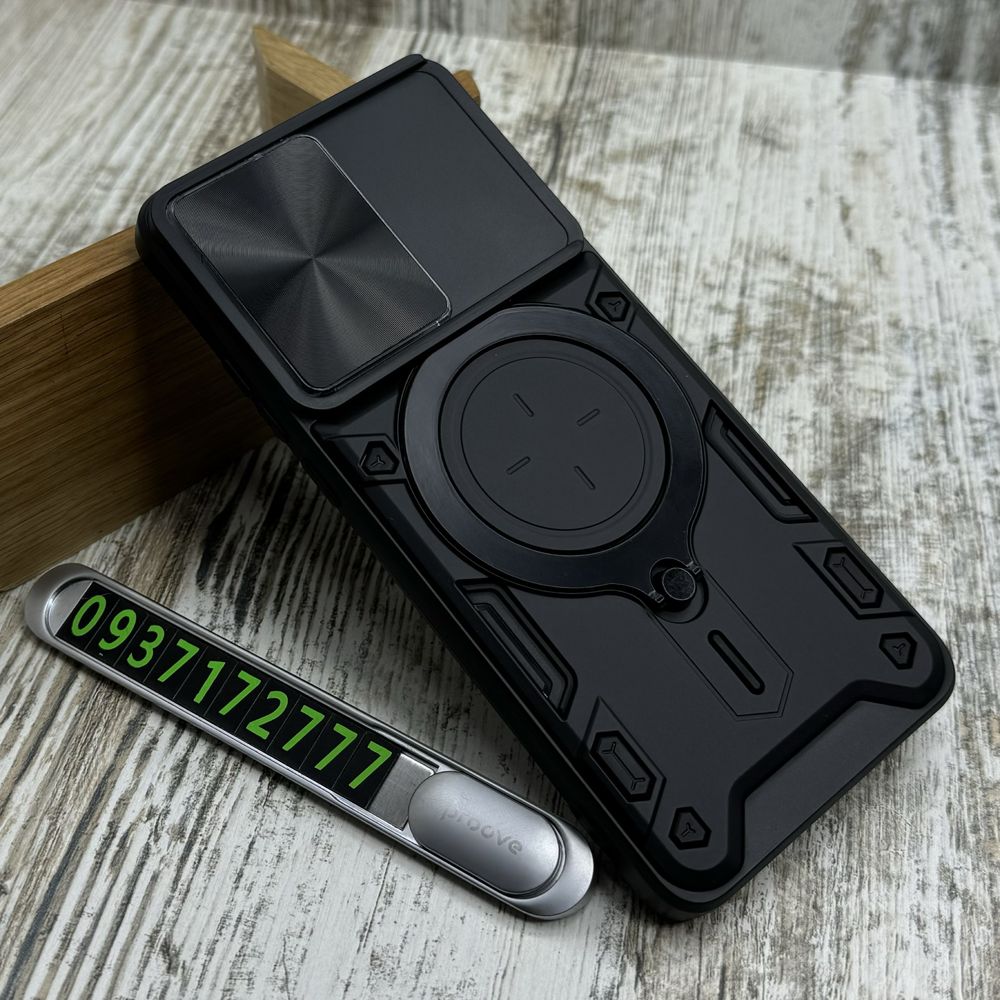 Чехол противоударный Armor Big Ring на Motorola Edge 40 Neo/ G24 и др