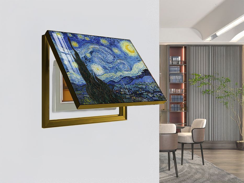 Obrazek/skrzynka maskująca, V. van Gogh, Gwiaździsta Noc wzór 1