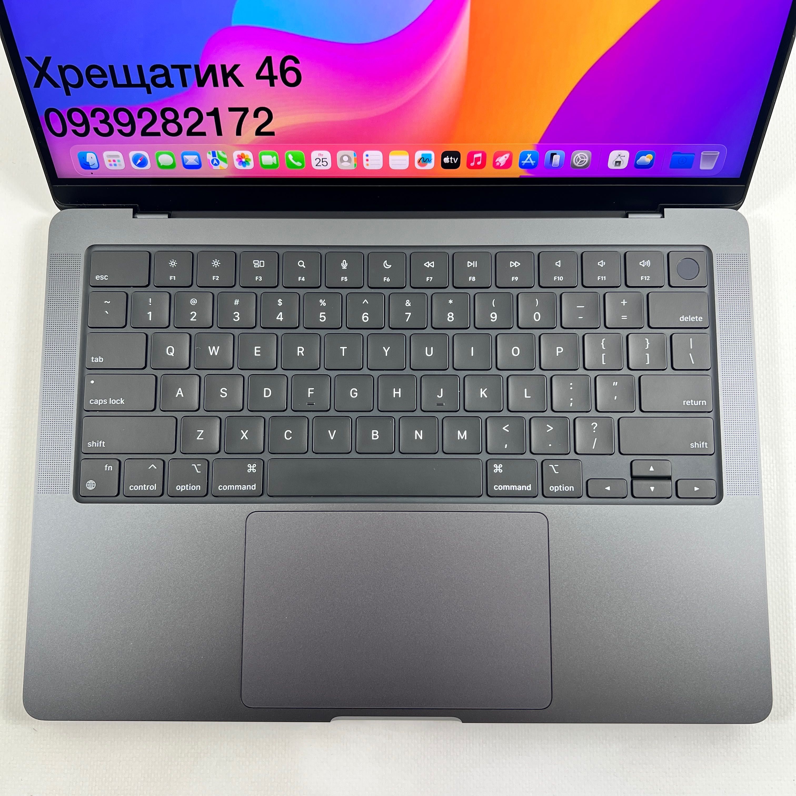 MacBook Pro 14 2024 M4 16GB RAM 512GB SSD Space Black ГАРАНТІЯ МАГАЗИН