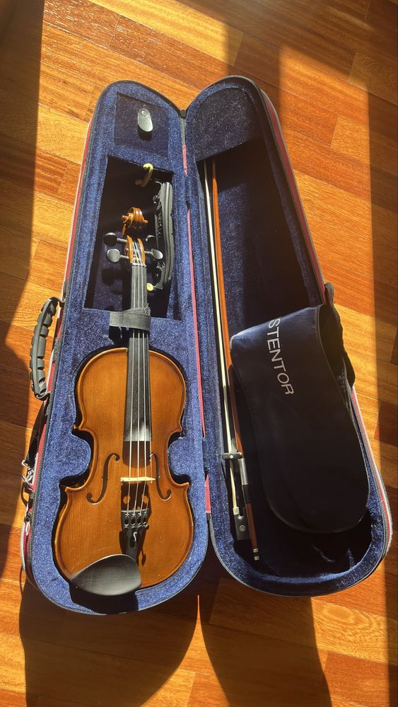 Violino 3/4 Stentor Student II com caixa e arco