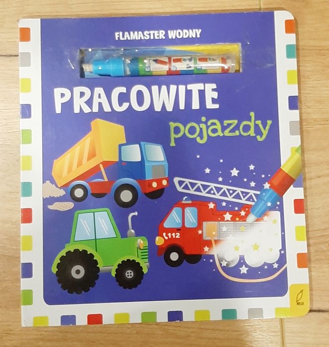 Książeczki z flamastrem wodnym 2szt