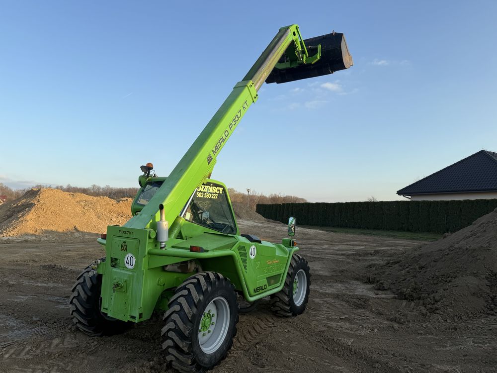 Ladowarka teleskopowa merlo p 33.7 kt bardzo ladne klima